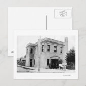 Portland, OR Fire Station #30 Horse Cart Briefkaart (Voorkant / Achterkant)