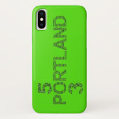 Portland Oregon 503 Apple iPhone Case (Achterkant)