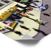 Portland Oregon 6e Avenue Poster (Hoek)