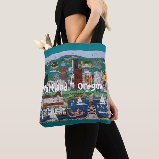 Portland Oregon Aqua Tas (Dichtbij)