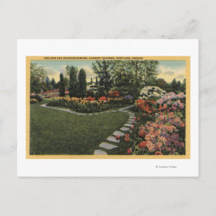 Portland, Oregon, Azaleas en Rhododendrons Briefkaart