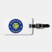 Portland Oregon Bagagelabel (Voorkant horizontaal)