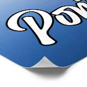 Portland, Oregon, bij zonsondergang Poster (Hoek)