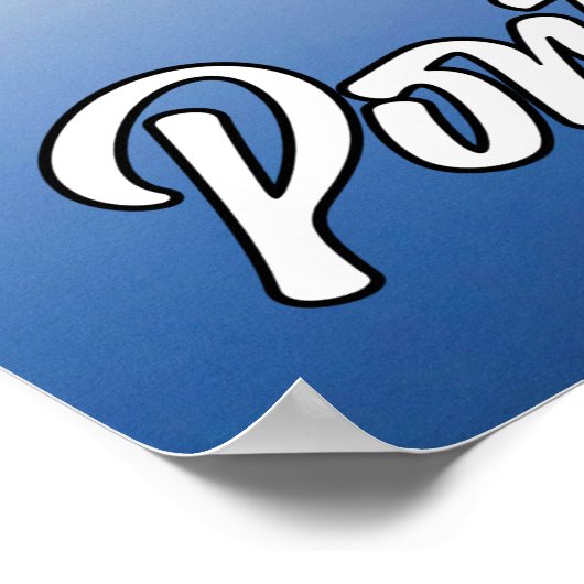 Portland, Oregon, bij zonsondergang Poster (Hoek)