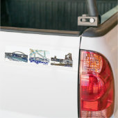 Portland Oregon "Bridgetown" bumpersticker (Op Truck)