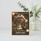 Portland, Oregon |  Briefkaart (Staand voorkant)