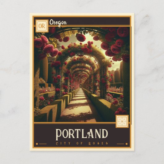 Portland, Oregon |  Briefkaart (Voorkant)