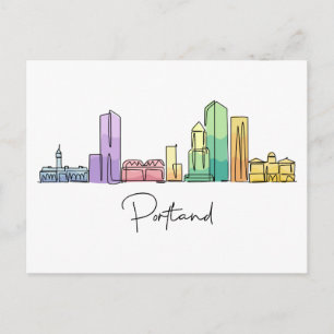 Portland OREGON Briefkaart