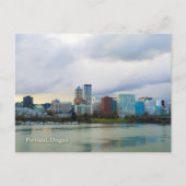 Portland, Oregon Briefkaart Skyline (Voorkant)