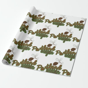 Portland Oregon Cadeaupapier