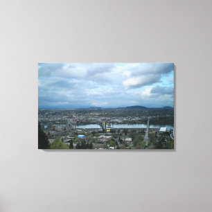 Portland, Oregon Canvas Afdruk