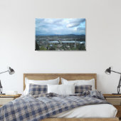 Portland, Oregon Canvas Afdruk (Insitu (Slaapkamer))
