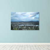 Portland, Oregon Canvas Afdruk (Insitu (Houten vloer))