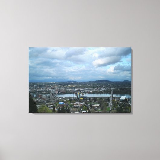 Portland, Oregon Canvas Afdruk (Voorkant)