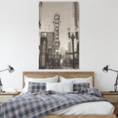 Portland, Oregon Canvas Afdruk (Insitu (Slaapkamer))