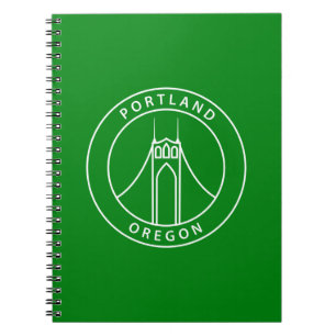 Portland Oregon Design Notitieboek