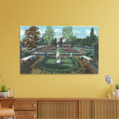 Portland, Oregon - Gerecht van Italië Canvas Afdruk (Insitu (Woonkamer))