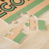 Portland Oregon Groeten Legpuzzel (Zijkant)