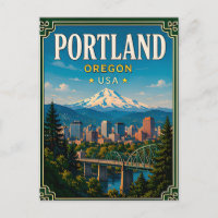 🌲 Portland Oregon Herinnering Vanuit Mountain Vie