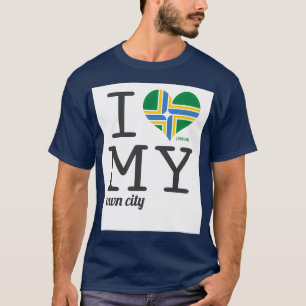 Portland Oregon ilovemyowncity T-shirt