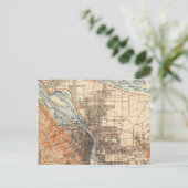 Portland Oregon kaart (Staand voorkant)