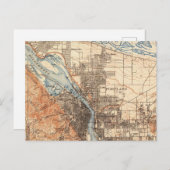 Portland Oregon kaart (Voorkant / Achterkant)