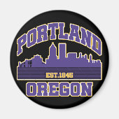 Portland, Oregon Magneet (Voorkant)