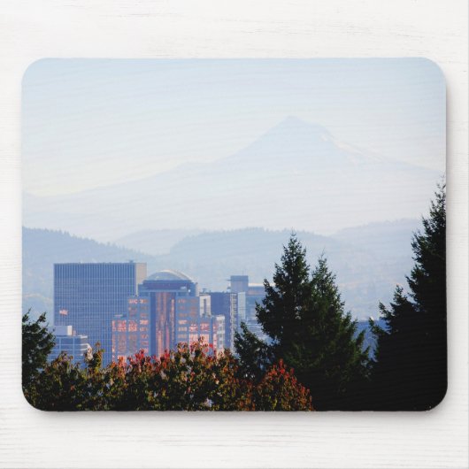 Portland Oregon Mousepad Muismat (Voorkant)