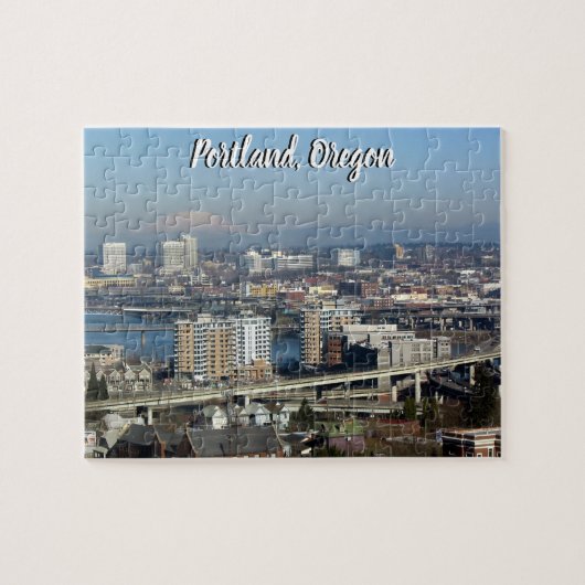 Portland, Oregon Puzzle Legpuzzel (Horizontaal)
