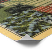 Portland, Oregon - Roos Festival Queens Court Poster (Hoek)