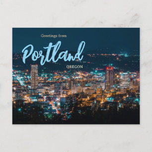 Portland Oregon Schitterende Reis  Briefkaart