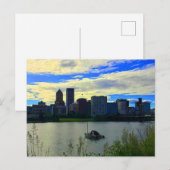 Portland, Oregon Skyline #1 Briefkaart (Voorkant / Achterkant)