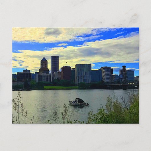 Portland, Oregon Skyline #1 Briefkaart (Voorkant)