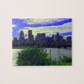 Portland, Oregon Skyline #2 Puzzle Legpuzzel (Horizontaal)