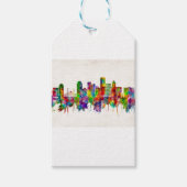 Portland Oregon Skyline Cadeaulabel (Voorkant)