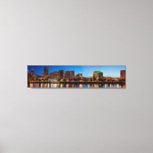 Portland Oregon Skyline Canvas Afdruk