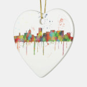 PORTLAND OREGON SKYLINE KERAMISCH ORNAMENT (Links)