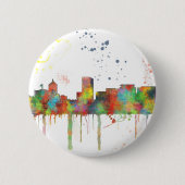 PORTLAND OREGON SKYLINE RONDE BUTTON 5,7 CM (Voorkant)