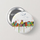 PORTLAND OREGON SKYLINE RONDE BUTTON 5,7 CM (Voorkant /achterkant)