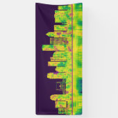 Portland Oregon Skyline Spandoek (Verticaal)