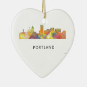 PORTLAND OREGON SKYLINE WB1 - KERAMISCH ORNAMENT (Rechts)