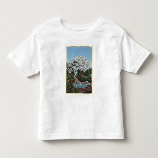Portland, Oregon - Spaanse pool- en ghost-boom Kinder Shirts (Voorkant)