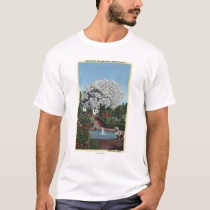 Portland, Oregon - Spaanse pool- en ghost-boom T-shirt