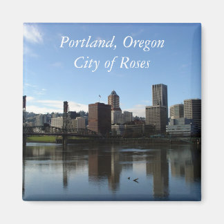 Portland Oregon - Stad van Rozen Magnet