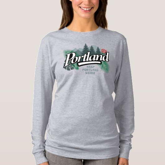 Portland Oregon T-shirt (Voorkant)