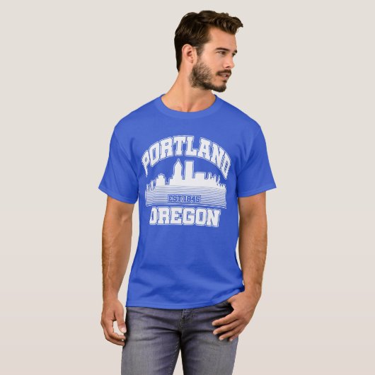 Portland, Oregon T-shirt (Voorkant volledig)