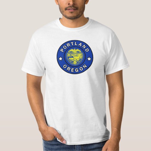 Portland Oregon T-shirt (Voorkant)