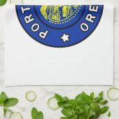 Portland Oregon Theedoek (Gevouwen)