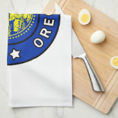 Portland Oregon Theedoek (Quarter Fold)