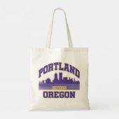 Portland, Oregon Tote Bag (Achterkant)